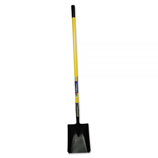 UNN45161 UnionTools Square-Point Shovel, 9in Width, 48in Fiberglass Handle