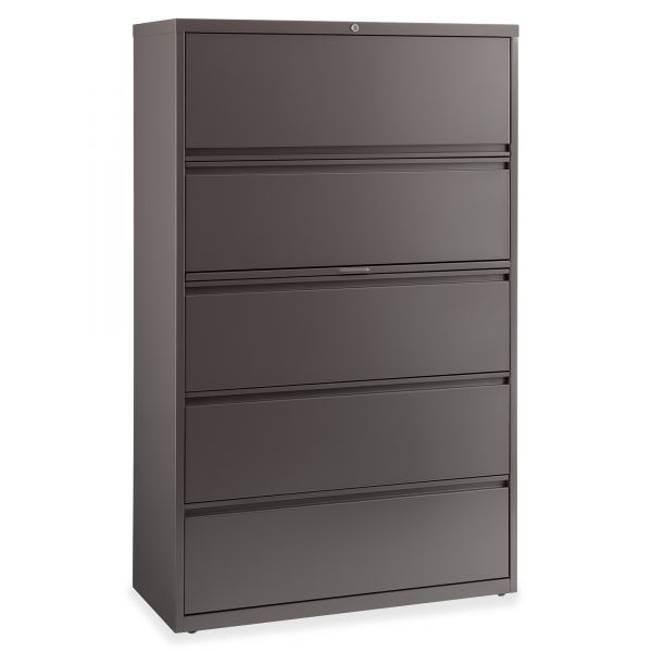 LLR60473 Lorell Fortress Series 5 Drawer Lateral File Cabinet