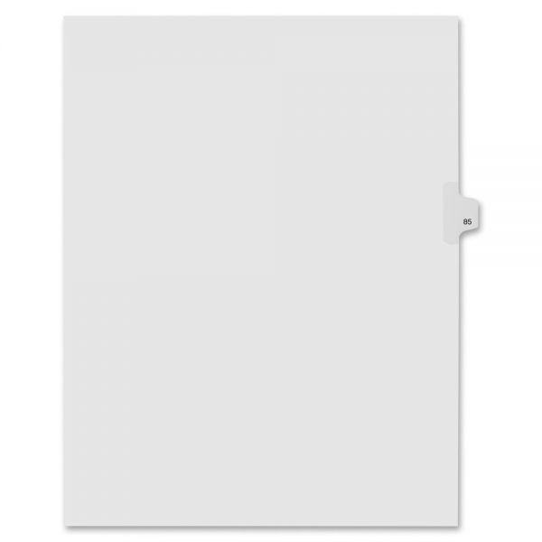 KLF91085 Kleer-Fax 90000 Series Side-Tab Legal Index Dividers