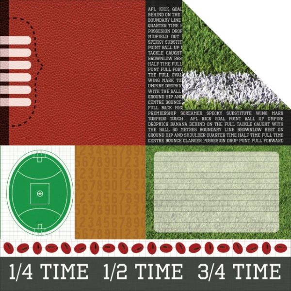 NOTM436104 Game On! Double-Sided Cardstock