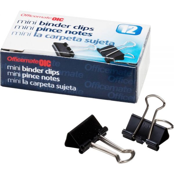 OIC99010 OIC Mini Binder Clips
