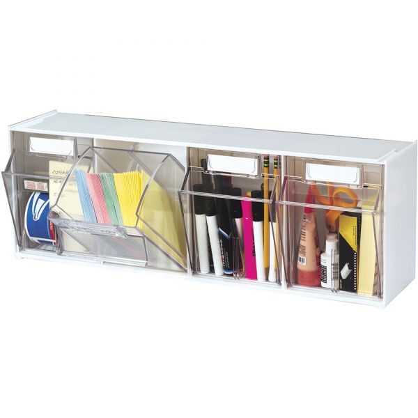 DEF20403OP deflecto Modular Tilt Bin Storage System