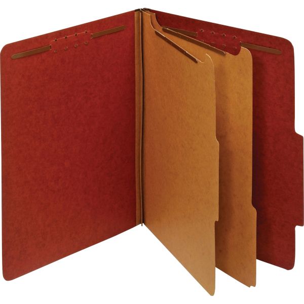 PFX24075R Globe-Weis Recycled Pressboard Classification File Folders