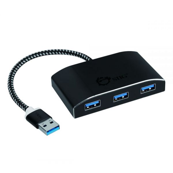 SYNX4656413 SIIG SuperSpeed USB 3.0 4-Port Powered Hub