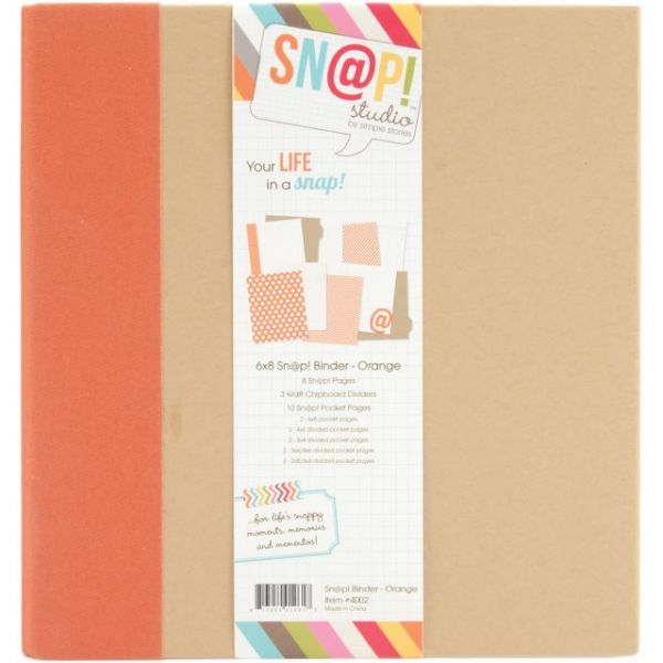 NOTM302738 Sn@p! Binder 6"X8"