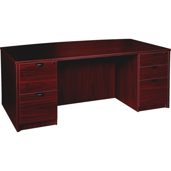 LLR79022 Lorell Prominence 79000 Series Pedestal Computer Desk
