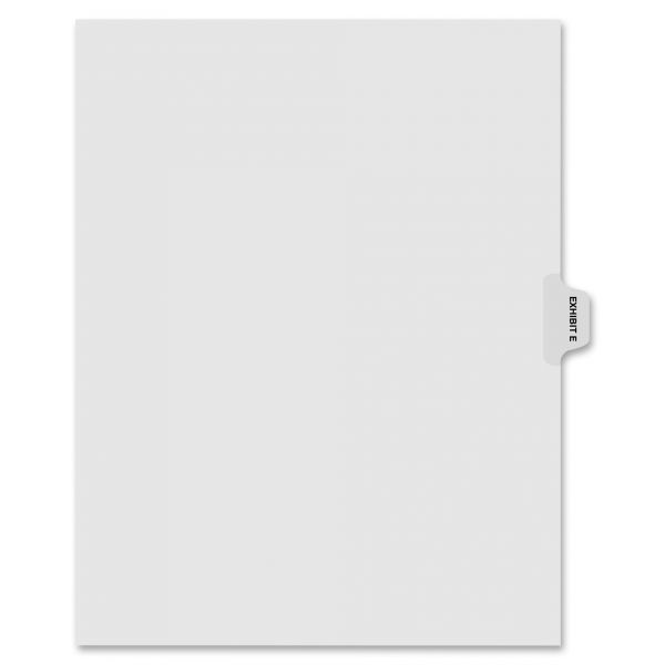 KLF91855 Kleer-Fax 90000 Series Side-Tab Legal Exhibit Index Dividers