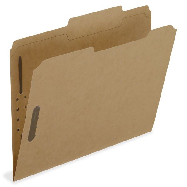 PFXFK213 Pendaflex Kraft Fastener Folders, 2 Fasteners, 2/5 Right Tabs, Letter, 50/Box