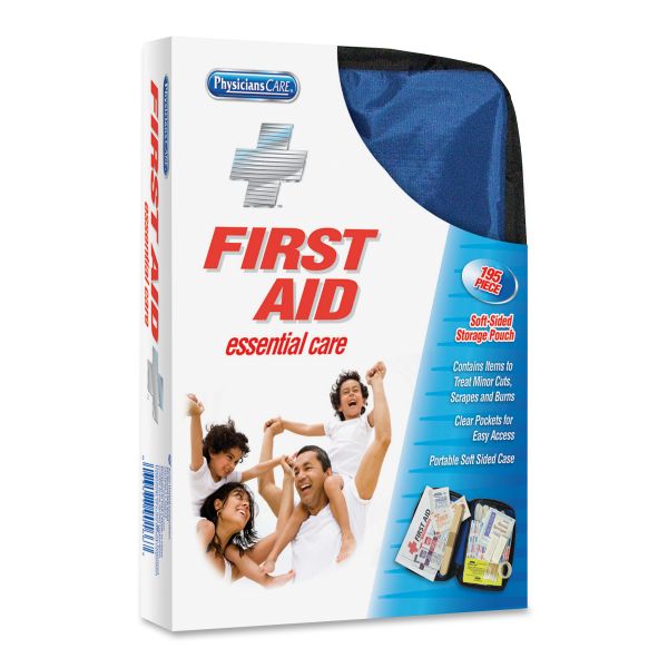 ACM90167 PhysiciansCare by First Aid Only Soft-Sided First Aid Kit for up to 25 People, 195 Pieces/Kit