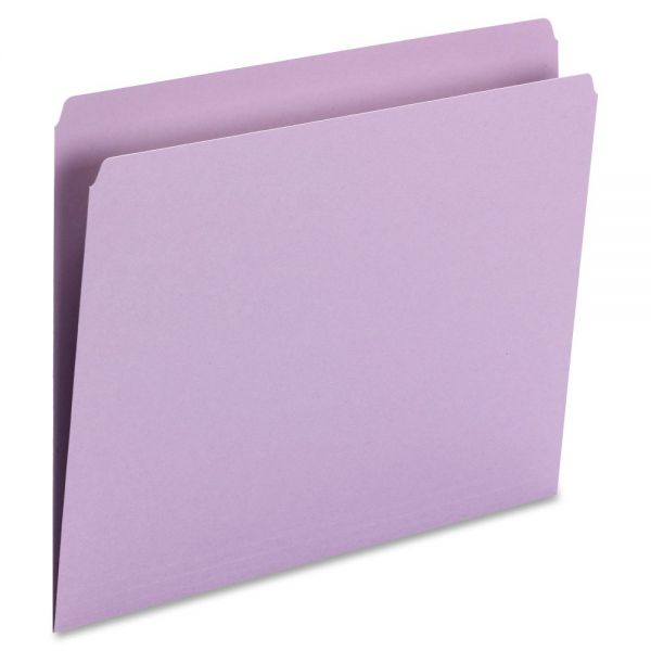 SMD10940 Smead Lavender Colored File Folders