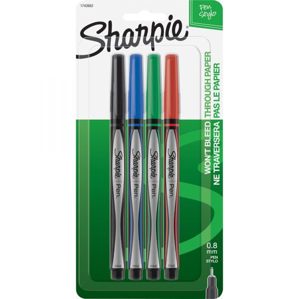 SAN1742662 Sharpie Fine Point Permanent Markers