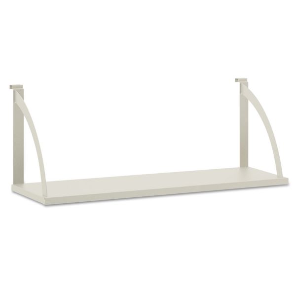 BSXVSH36GYGY HON Versé Panel System Hanging Shelf, 36w x 12-3/4d, Gray