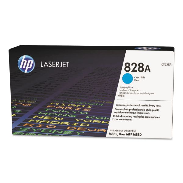 HEWCF359A HP 828A, (CF359A) Cyan Original LaserJet Imaging Drum