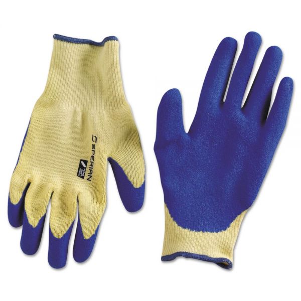 HWLKV300M Honeywell Tuff-Coat ll Cut-Resistant Gloves, Blue Latex Palm, Medium