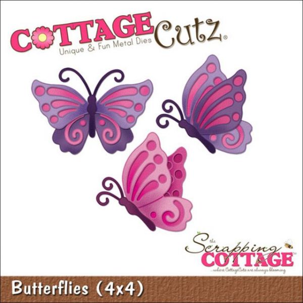 NOTM234599 CottageCutz Butterflies Die