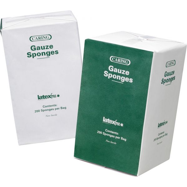 MIIPRM21412C Caring Non-Sterile Gauze Sponges