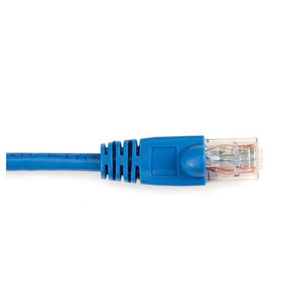 SYNX3207263 Black Box CAT6 Value Line Patch Cable, Stranded, Blue, 15-ft. (4.5-m)