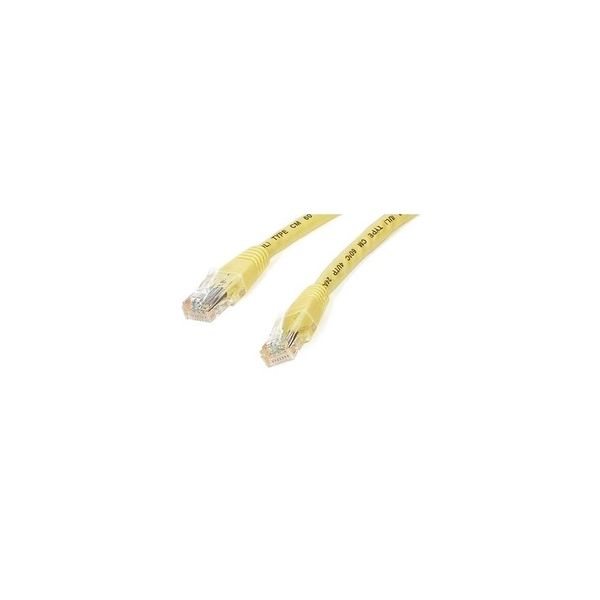 SYNX2407830 StarTech.com Star25 ft Yellow Molded Cat6 UTP Patch Cable - ETL Verified
