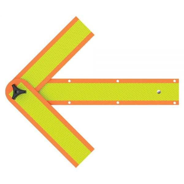 DEFSA2034C deflecto Reflective Safety Arrow