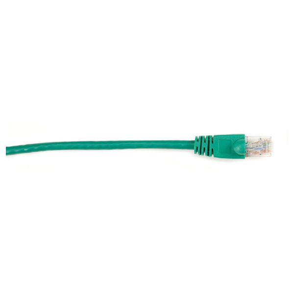 SYNX3207271 Black Box CAT6 Value Line Patch Cable, Stranded, Green, 3-ft. (0.9-m)