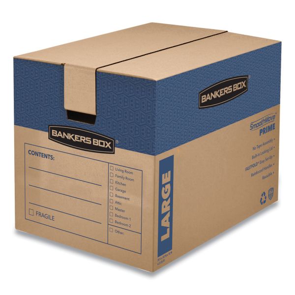 Bankers Box SmoothMove Prime Moving And Storage Boxes Regular Slotted 