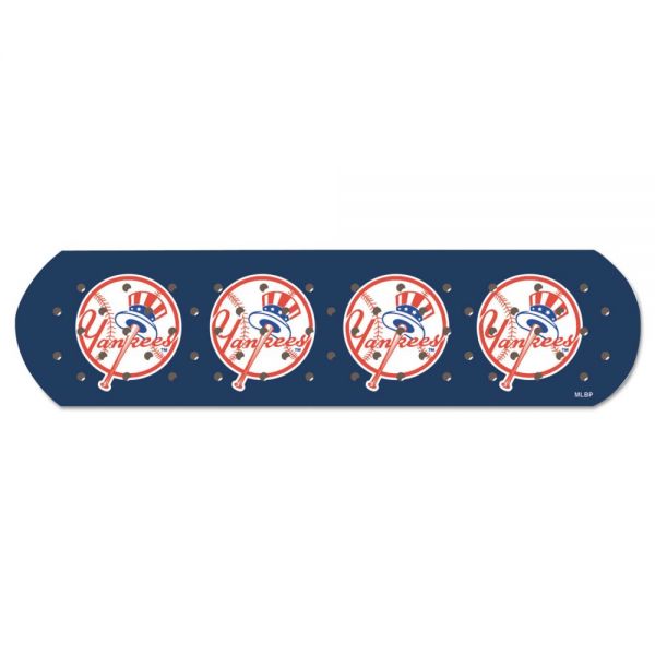 CUENYY001001 CureIt MLB Adhesive Bandages, NY Yankees, 1" x 3", 50/Box