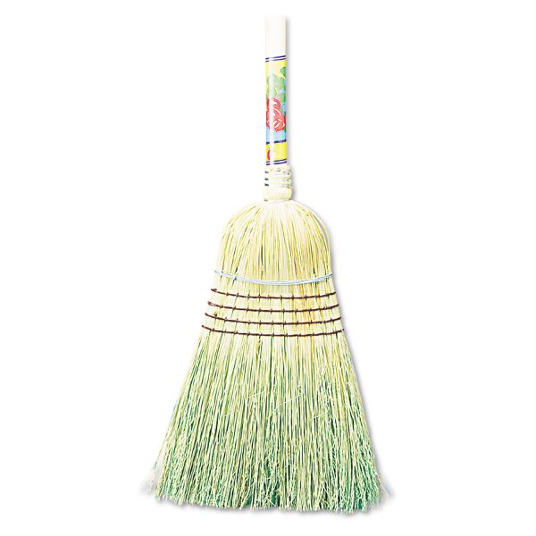 BWK932CCT Boardwalk Warehouse Broom, Corn Fiber Bristles, 56" Overall Length, Natural, 12/Carton