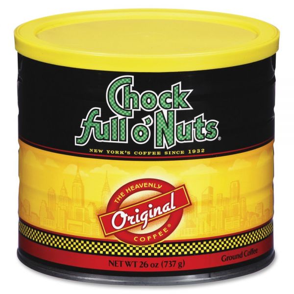 OFX10044 Office Snax Chock Full O'Nuts Original Coffee