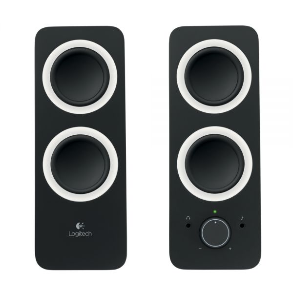Logitech Z200 Multimedia 2.0 Stereo Speakers, Black | OfficeSupply.com