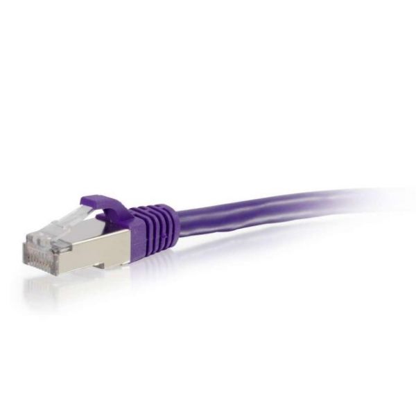 SYNX3638136 6ft Cat6 Snagless Shielded (STP) Network Patch Cable - Purple