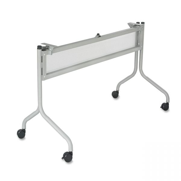 SAF2030SL Safco Impromptu Series Mobile Training Table Base, 37-1/2w x 24d x 28h, Silver