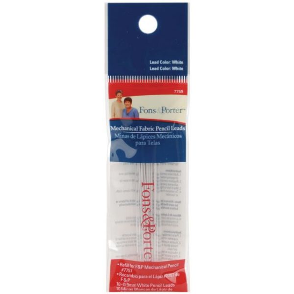 NOTM086797 Fons & Porter Mechanical Fabric Pencil Lead Refill 10/Pkg