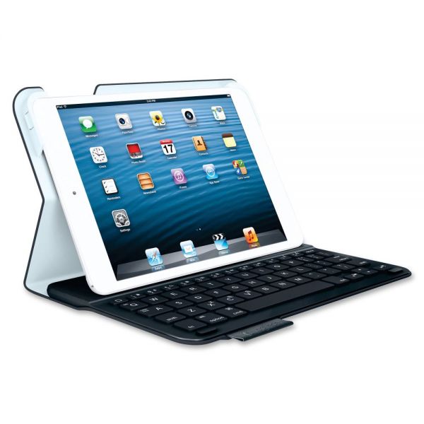 SYNX3691274 Logitech Keyboard/Cover Case (Folio) for 7" iPad mini - Black