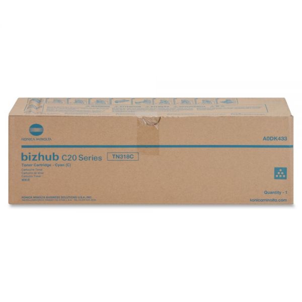 SYNX2962220 Konica Minolta A0DK433 Cyan Toner Cartridge