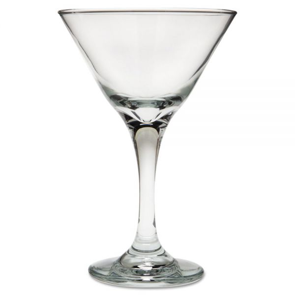 LIB3733 Libbey Embassy Cocktail Glasses, Martini, 7.5 oz, 6 3/8" Tall