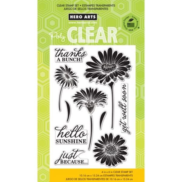 NOTM095328 Hero Arts Clear Stamps 4"X6" Sheet