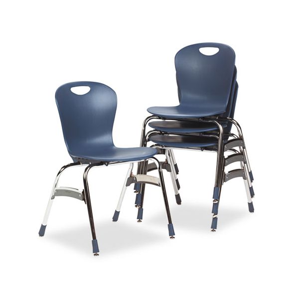 VIRZU41851 Virco Ergonomic Plastic Stacking Chairs