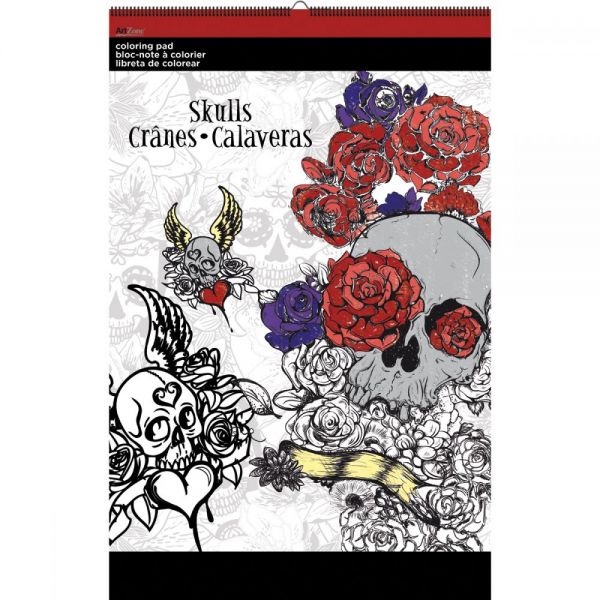 NOTM275589 Trends Coloring Pad 11"X17"