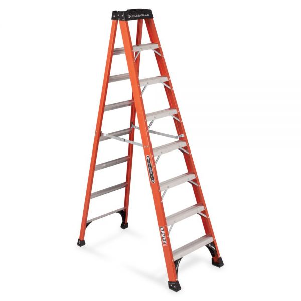 DADFS1408HD Louisville 8 ft Fiberglass Step Ladder