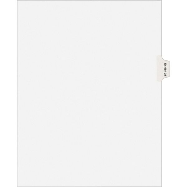 AVE82156 Avery Legal Exhibit Index Dividers