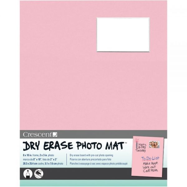 NOTM342201 Dry-Erase 8"X10" Photo Mat Holds 2"X3" Photo