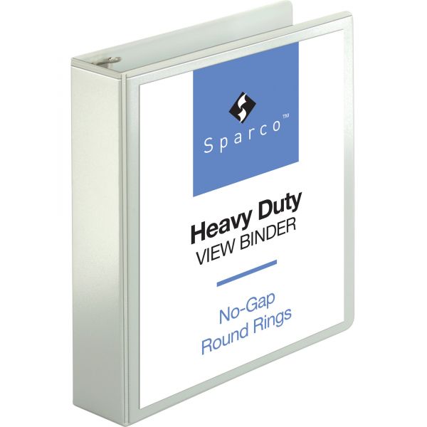 SPR19701 Sparco Premium 2" 3-Ring View Binder