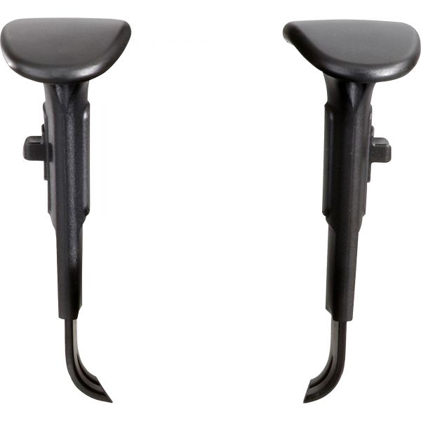 SAF3399BL Safco Mayline Height/Width-Adjustable T-Pad Arms for Alday 24/7 Task Chair, Black, 1 Pair