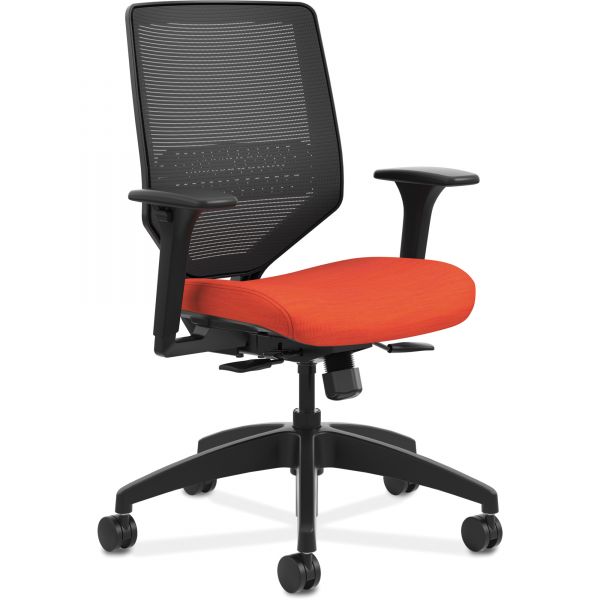 HONSVMM1ALCO46 HON Solve Series Mid-Back Task Chair with Knit Mesh Back