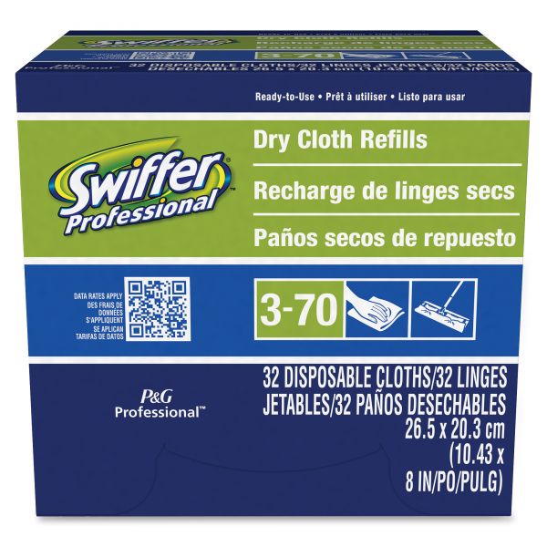 PGC33407 Swiffer Professional Dry Cloth Refills