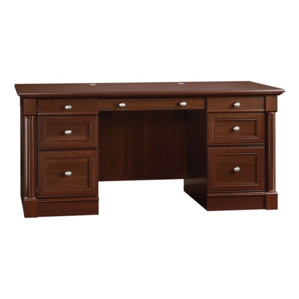 Sauder Palladia Collection Executive Desk Select Cherry Sauder Palladia Collection Executive