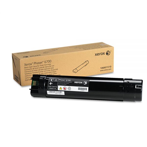 XER106R01510 Xerox 106R01510 High-Yield Toner, 18000 Page-Yield, Black