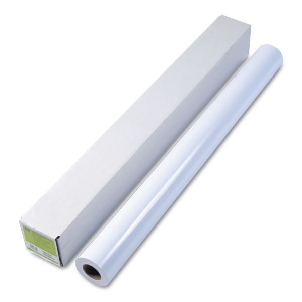 HEWQ1422B HP Designjet Inkjet Large Format Paper, 42" x 100 ft, White
