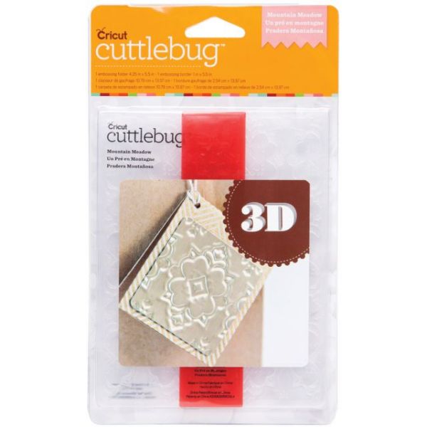 NOTM275919 Cuttlebug 3D A2 Embossing Folder/Border Set