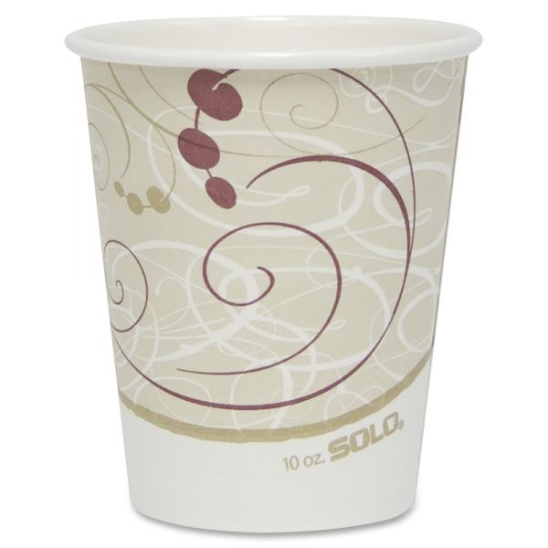 SCC370SMJ8000 Solo Poly Lined 10 oz Coffee Cups